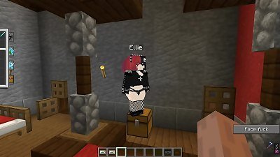 The Jenny mod Fapcraft Minecraft - Ellie being the true goth damsel we want and watch her getting nailed